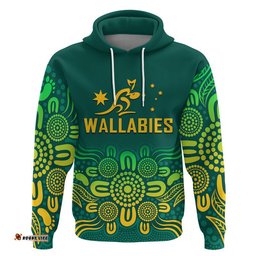 custom personalised australia rugby wallabies zip up and pullover hoodie