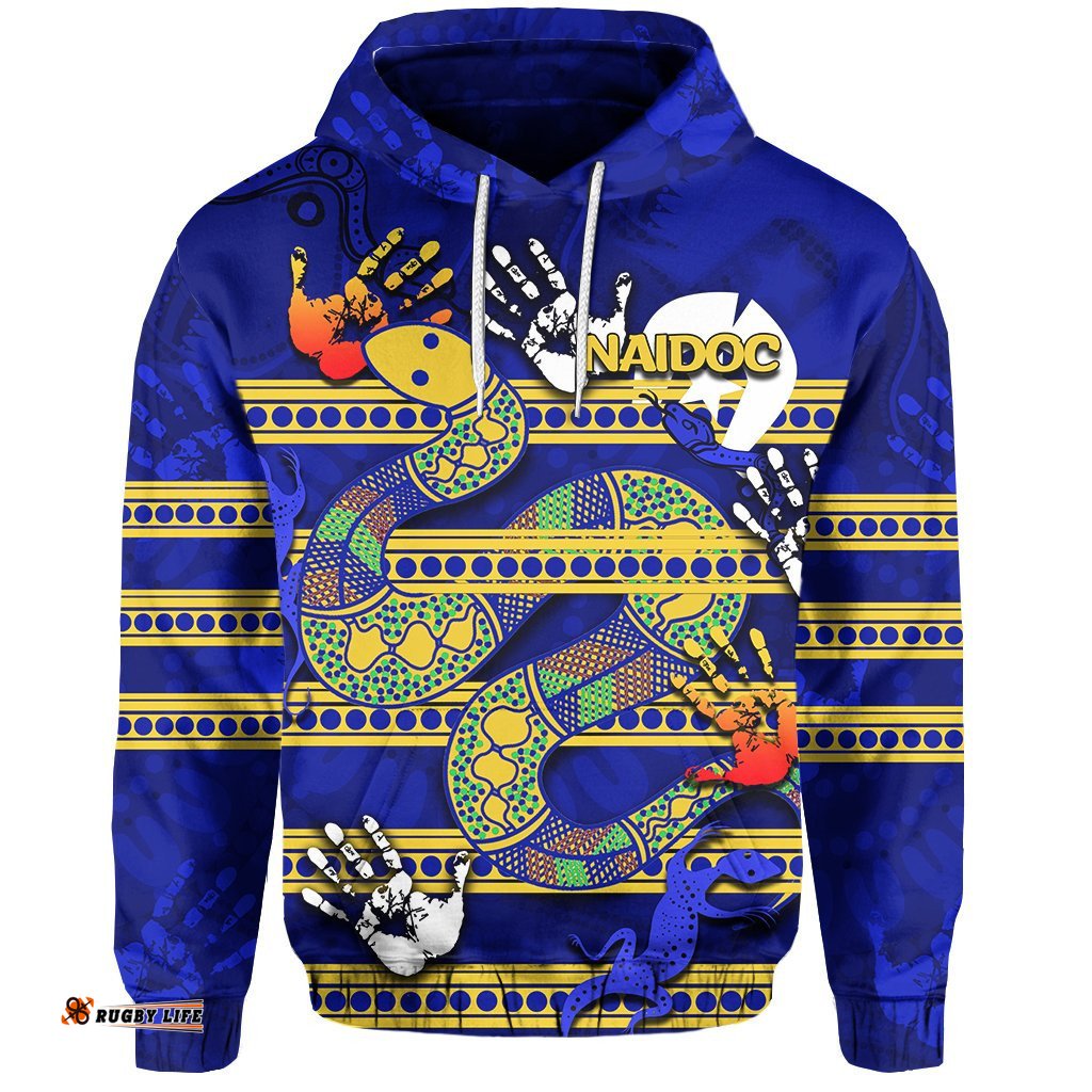 naidoc parramatta eels hoodie aboriginal patterns