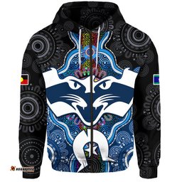 custom personalised cats football naidoc week zip up and pullover hoodie indigenous