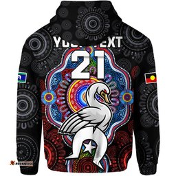 custom personalised swans football naidoc week zip up and pullover hoodie indigenous