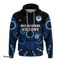 melbourne victory football hoodie aboriginal art