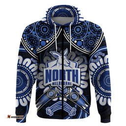 custom personalised kangaroos football zip up and pullover hoodie boomerang indigenous dots