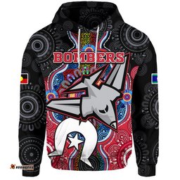 bombers football naidoc week zip up and pullover hoodie indigenous