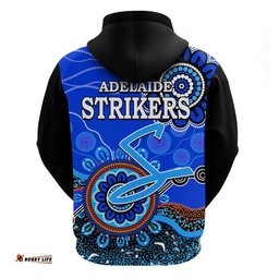 adelaide strikers zip up and pullover hoodie cricket indigenous aboriginal