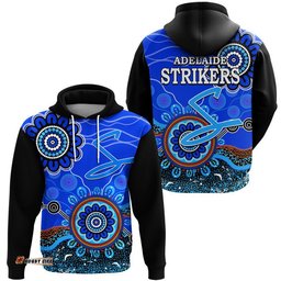 adelaide strikers zip up and pullover hoodie cricket indigenous aboriginal