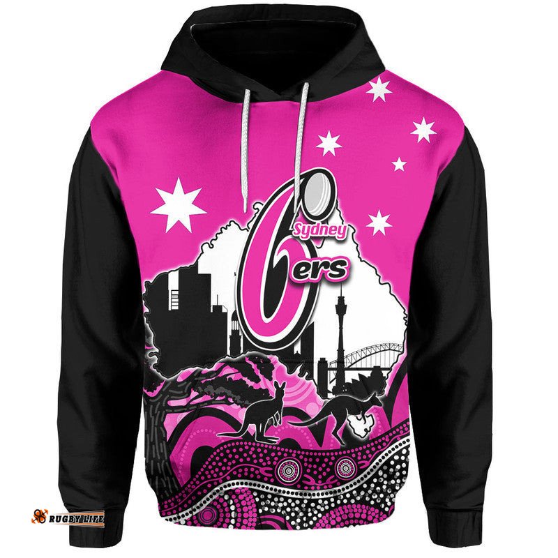 custom personalised and number happy australia day sydney sixers hoodie