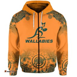 custom personalised and number australia rugby wallabies hoodie replica jersey no1