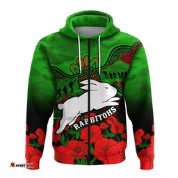 rabbitohs rugby anzac hoodie south sydney camouflage poppy aboriginal