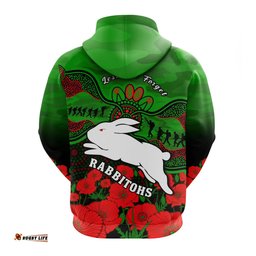 rabbitohs rugby anzac hoodie south sydney camouflage poppy aboriginal