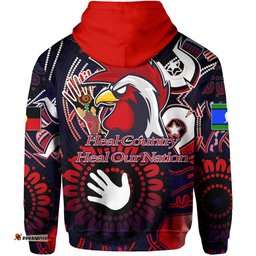 NAIDOC Roosters Hoodie NAIDOC Patterns