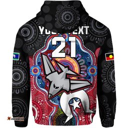 custom personalised bombers football naidoc week zip up and pullover hoodie indigenous