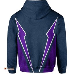 melbourne storm hoodie aboriginal dot circles patterns