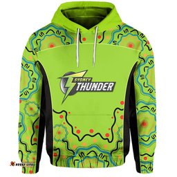 custom personalised and number sydney thunder hoodie twenty20 cricket replica jersey
