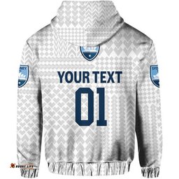 custom personalised sydney the sky blues zip up and pullover hoodie soccer club original style white