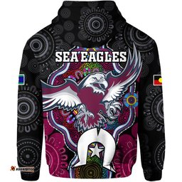 sea eagles rugby naidoc week zip up and pullover hoodie indigenous