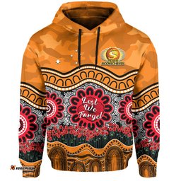 perth scorchers cricket anzac hoodie poppy aboriginal camouflage