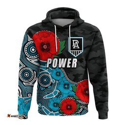 custom personalised anzac day afl power army mix aboriginal hoodie