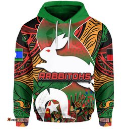 custom personalised naidoc rabbitohs hoodie torres strait islander