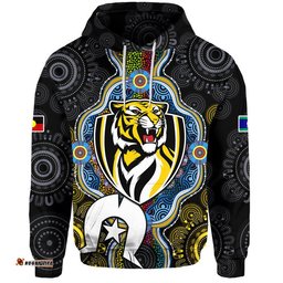 richmond tigers football naidoc week zip up and pullover hoodie indigenous