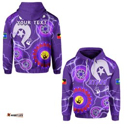 custom personalised melbourne storm indigenous hoodie strait islanders