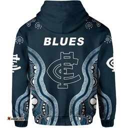 Go Blues Hoodie Simple Indigenous