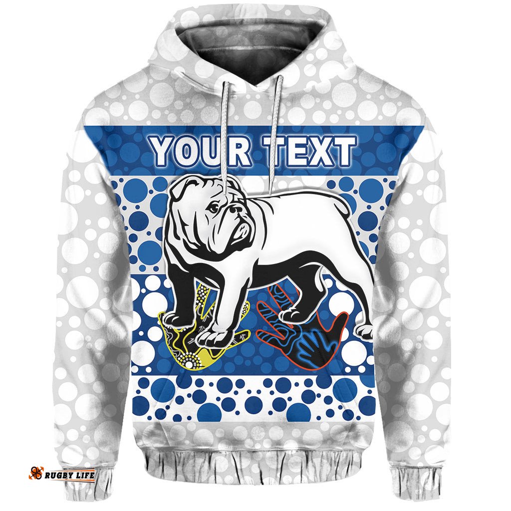 custom personalised newest bulldogs hoodie