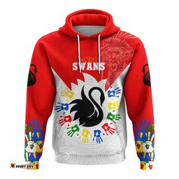 Custom Personalised Swans NAIDOC Week Hoodie Sydney Special Style