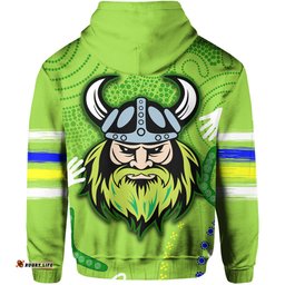 raiders hoodie aboriginal simple