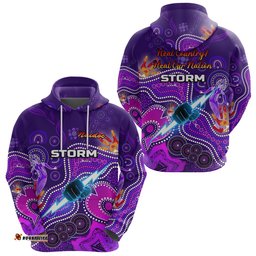 melbourne storm hoodie naidoc heal country heal our nation