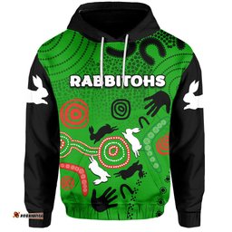 custom personalised south sydney rabbitohs indigenous hoodie no3