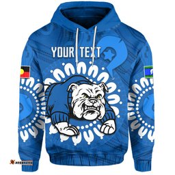 custom personalised bulldogs naidoc hoodie indigenous