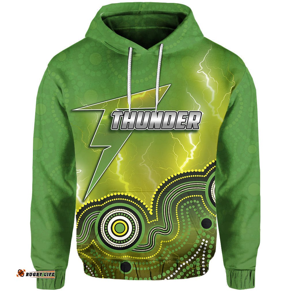 custom personalised and numbersydney thunder hoodie cricket aboriginal style