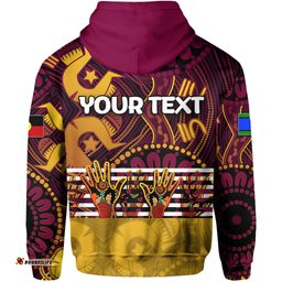 custom personalised naidoc brisbane broncos hoodie naidoc patterns