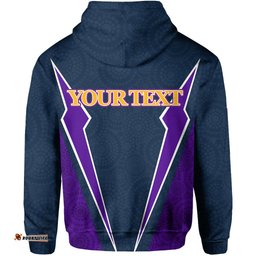 custom personalisedmelbourne storm hoodie aboriginal dot circles patterns