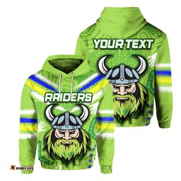 custom personalised raiders hoodie aboriginal simple
