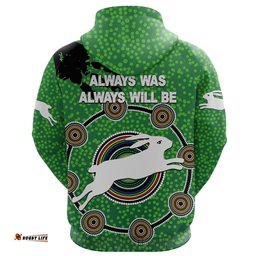 custom personalised naidoc rabbitohs hoodie aboriginal vibes no1