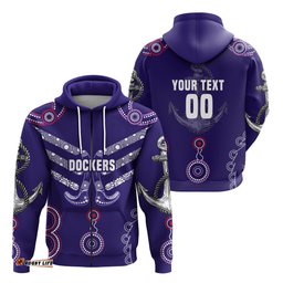Custom Personalised Freo Hoodie Aboriginal Simple Style