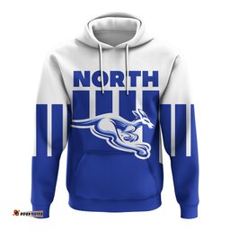 custom personalised melbourne hoodie north kangaroos sport style