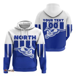 custom personalised melbourne hoodie north kangaroos sport style