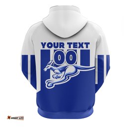 custom personalised melbourne hoodie north kangaroos sport style