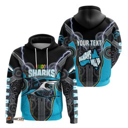 custom personalised cronulla sutherland sharks hoodie naidoc week special style