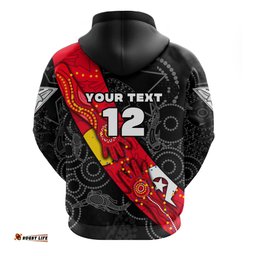 custom personalised bombers naidoc week hoodie essendon ingenious spesial version custom text and number