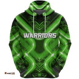 new zealand warriors rugby hoodie original style green