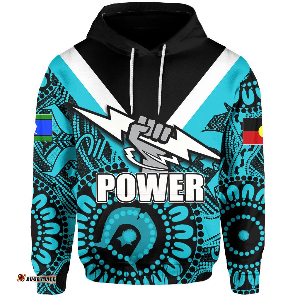 NAIDOC Port Adelaide Hoodie NAIDOC Patterns