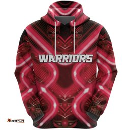new zealand warriors rugby hoodie original style red