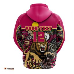 Custom Personalised Brisbane NAIDOC Week Hoodie Lions Sport Style Ver.2