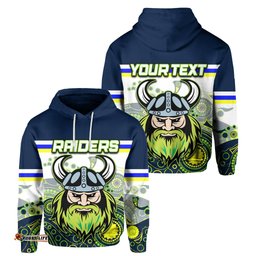 custom personalisedraiders hoodie personalise style no2