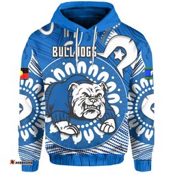 bulldogs naidoc hoodie indigenous white