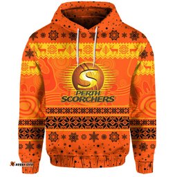 perth scorchers hoodie christmas simple style