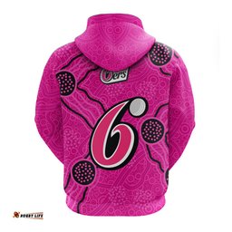 sydney sixers hoodie aboriginal dot painting